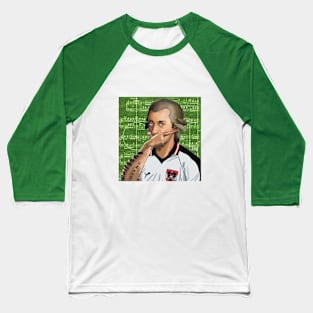 Football Art - Mozart - MozART Baseball T-Shirt